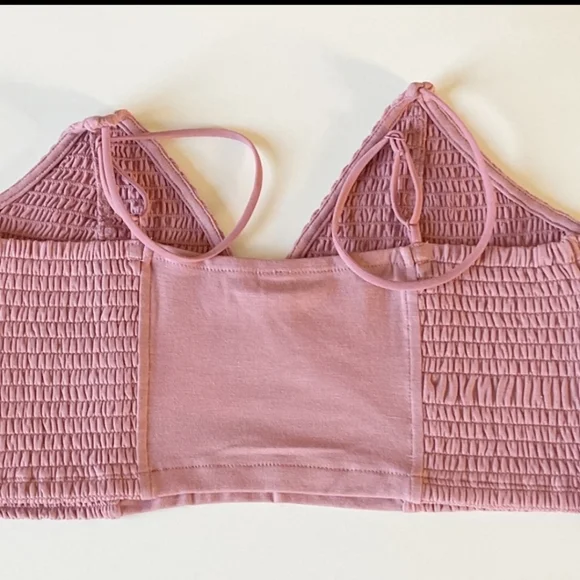 💋PINK Smocked Bralette - Picture 4 of 6